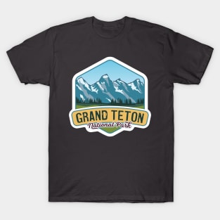 Grand Teton National Park Wyoming Mountains T-Shirt